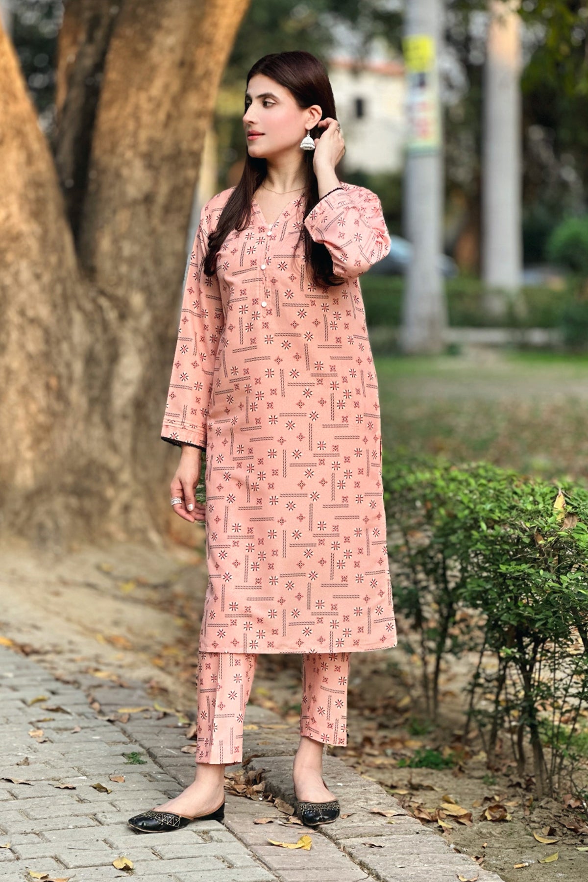 2 Piece Lawn Suit-Printed (Pret)