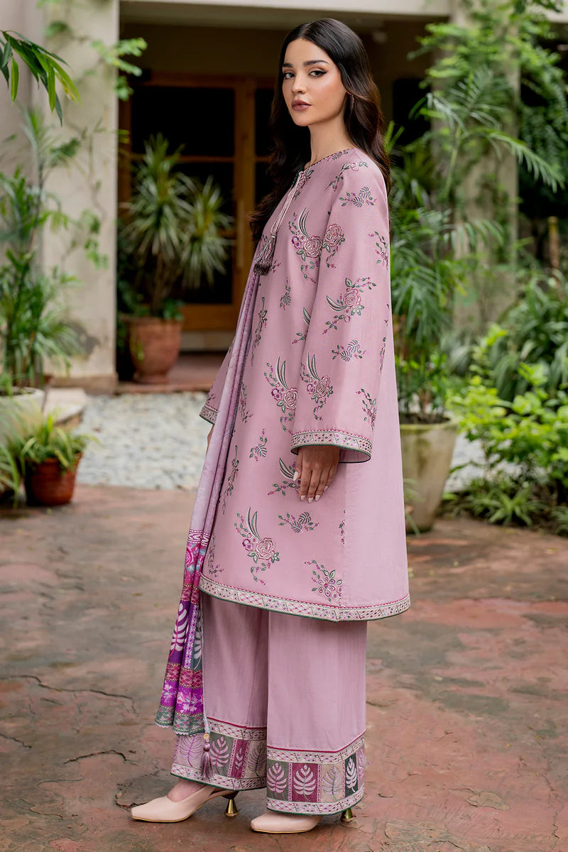 2Piece Lawn Embroidered Dress