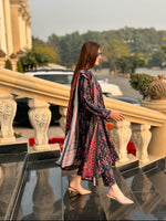 3 Piece Khaddar Suit-Printed
