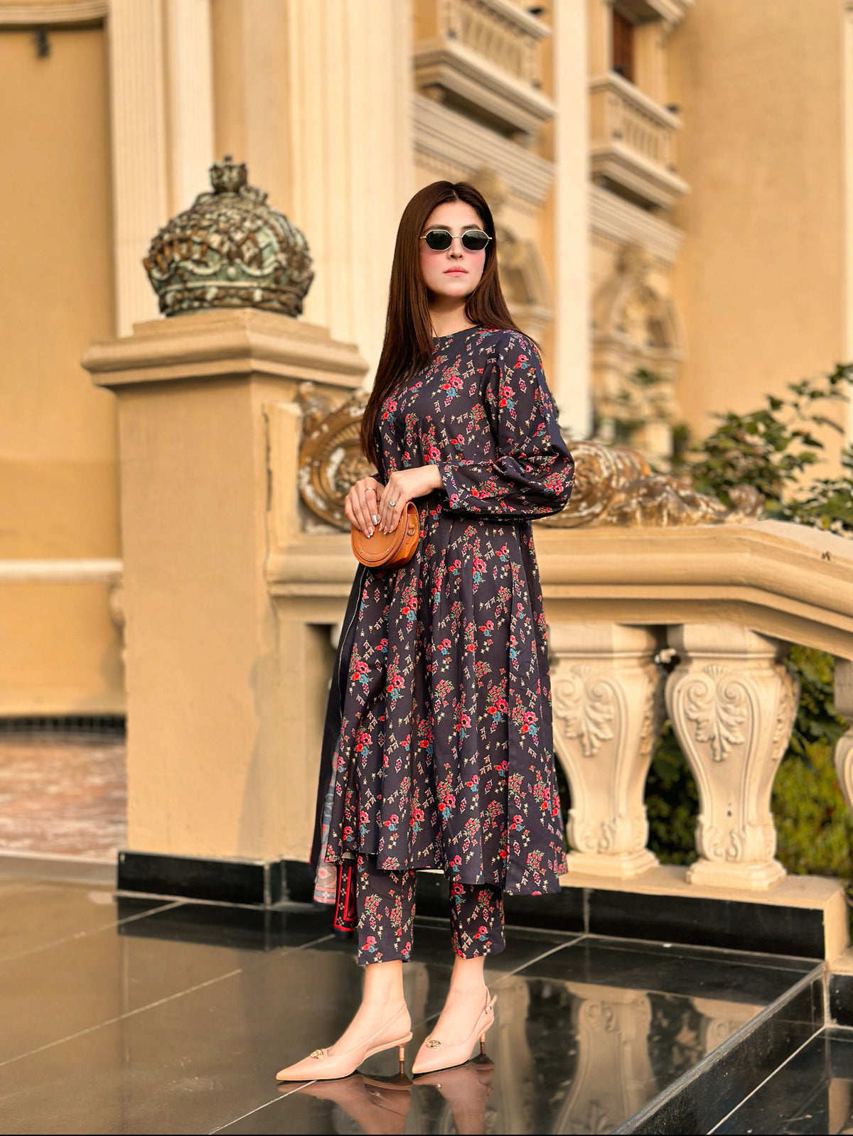 3 Piece Khaddar Suit-Printed