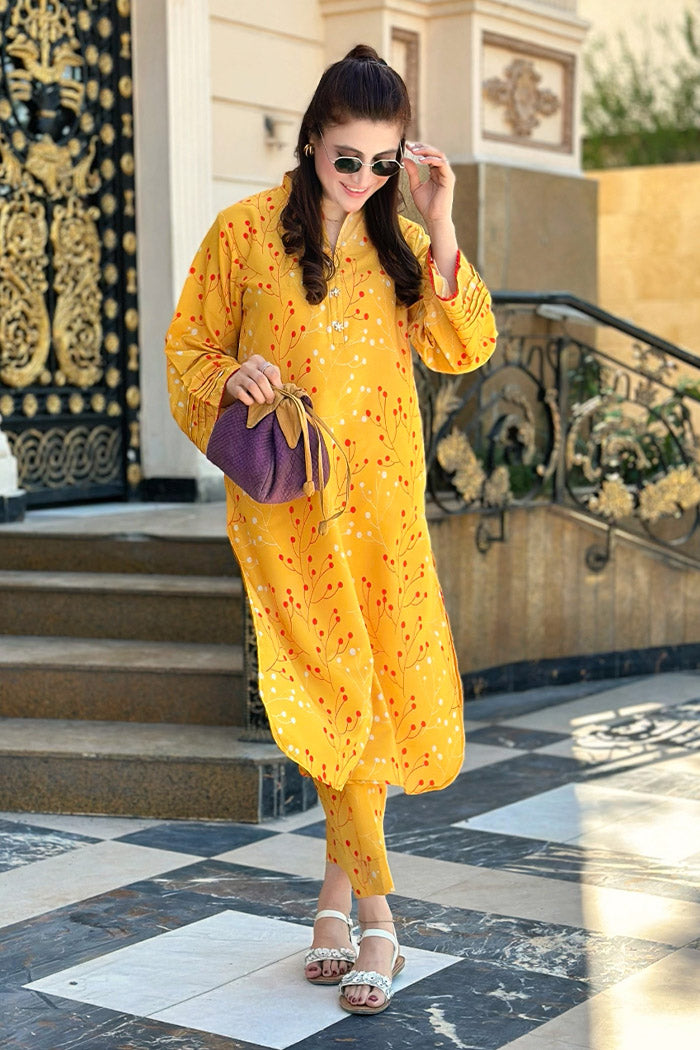 2 Piece Lawn Suit-Printed (Pret)