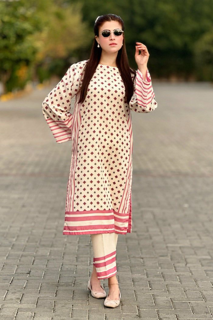 2 Piece Lawn Suit-Printed (Pret)