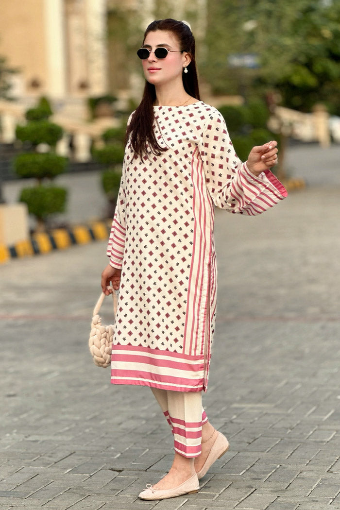 2 Piece Lawn Suit-Printed (Pret)