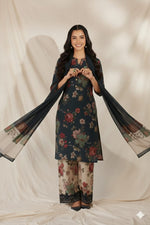 3 Piece Khaddar Suit-Printed