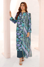 3 Piece Lawn Suit-Printed