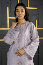 2Pc - Embroidered Zarri Lawn Dress