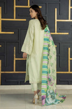 3Pc - Embroidered Zarri Lawn Dress
