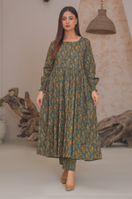 2 Piece Khaddar Suit-Printed