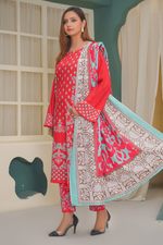 3 Piece Khaddar Suit-Printed