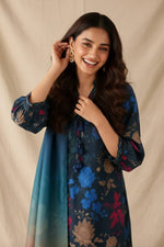 3 Piece Khaddar Suit-Printed