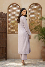 2Pc - Embroidered Zarri Lawn Dress
