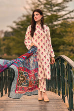 3 Piece Cambric Suit-Printed