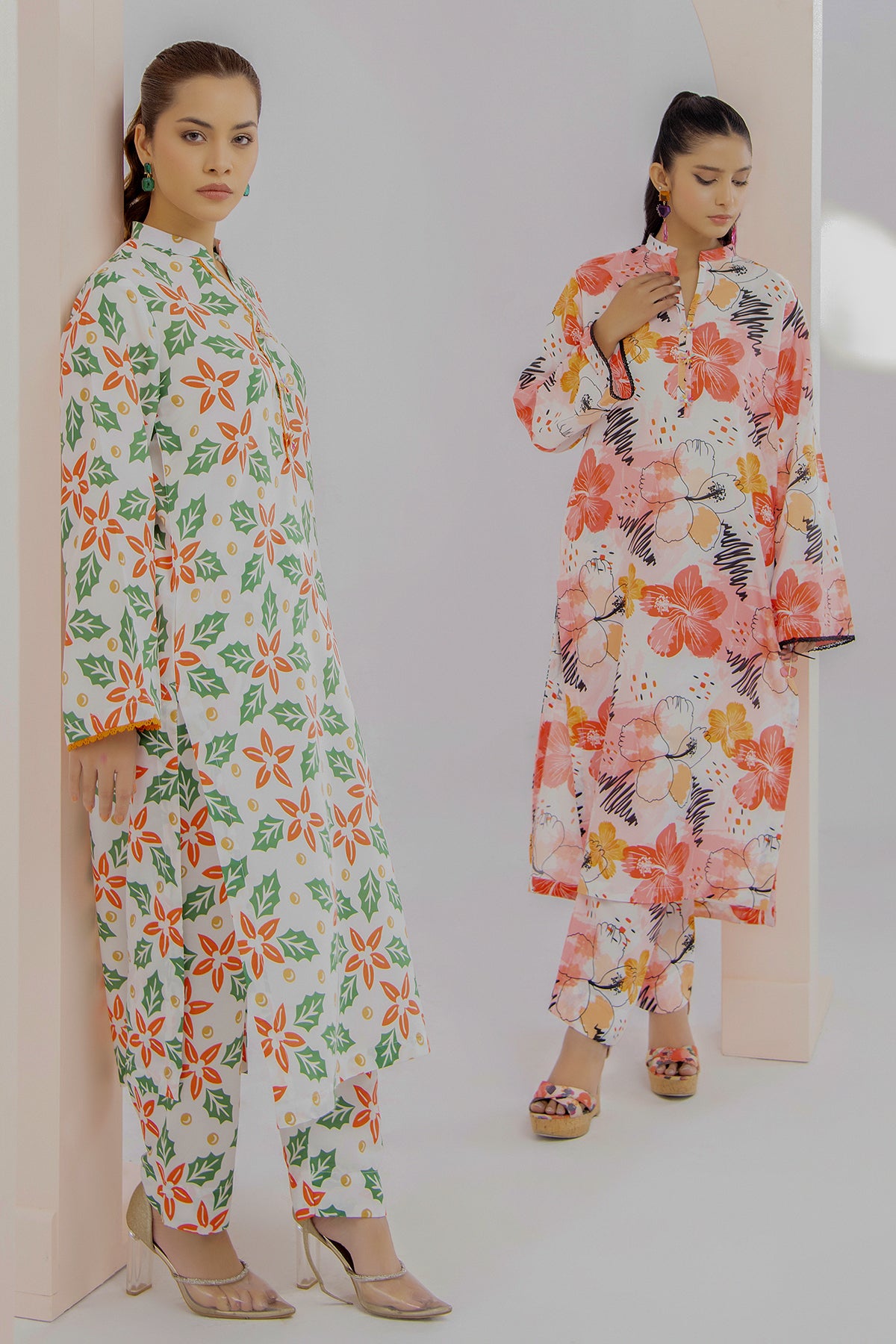 2 Piece Lawn Suit-Printed (Pret)