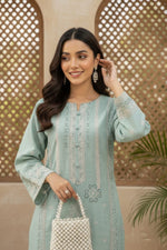 2Pc - Embroidered Zarri Lawn Dress