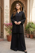 Schiffli Embroidered Dress