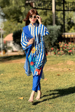 3 Piece Cambric Suit-Printed