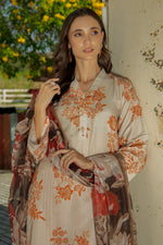 3 Piece Cambric Suit-Printed