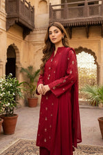 Lawn Embroidered Dress