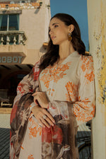 3 Piece Cambric Suit-Printed