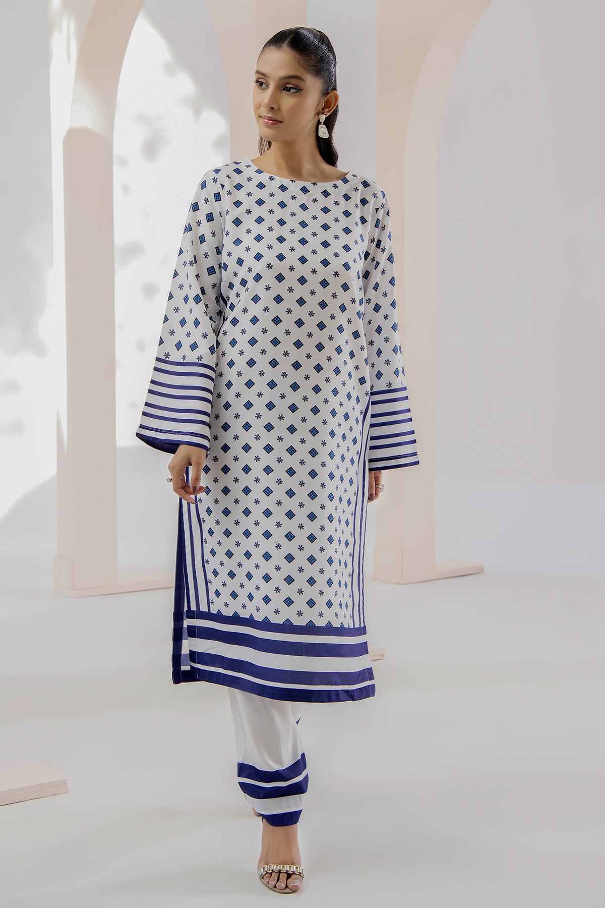 2 Piece Lawn Suit-Printed (Pret)