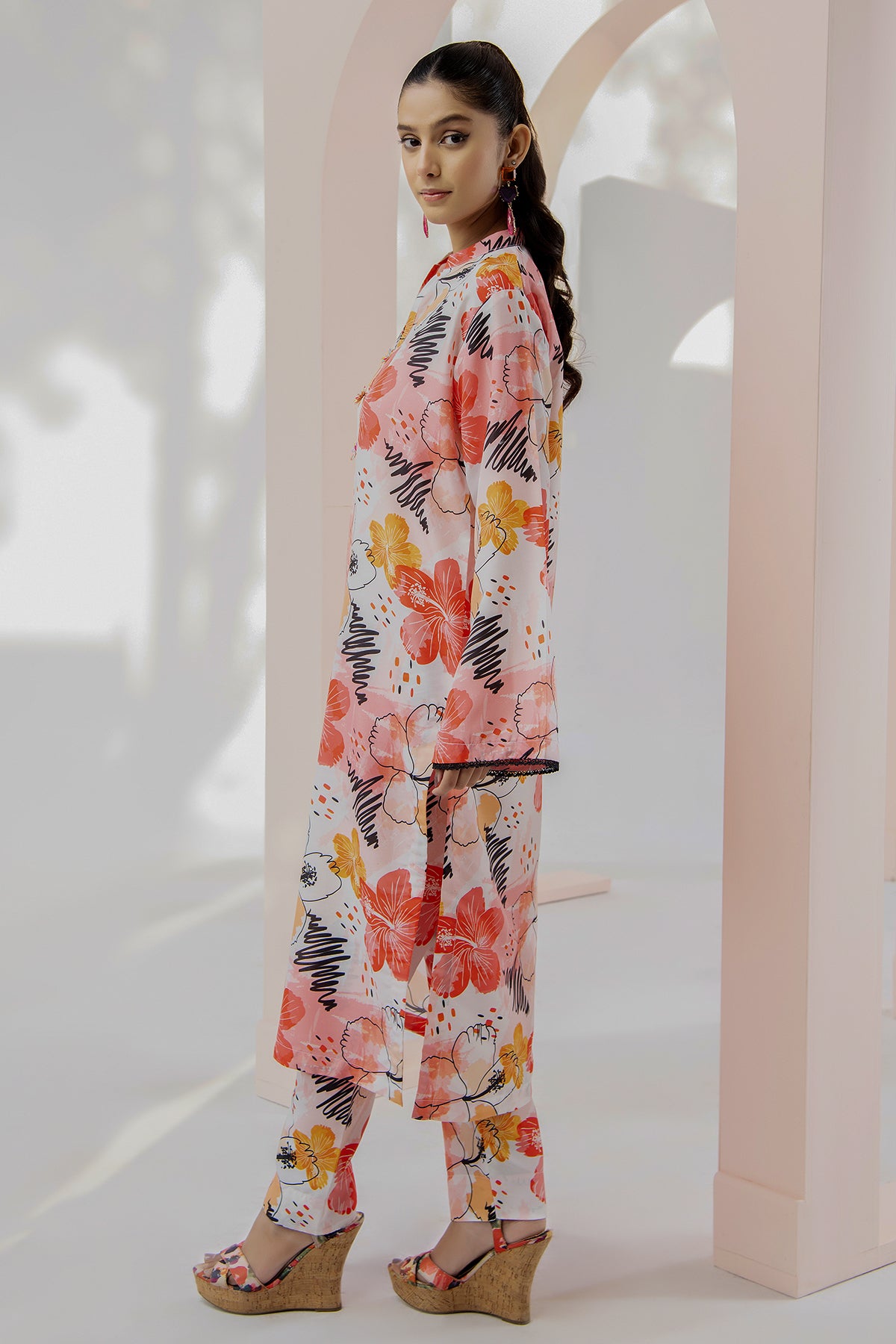 2 Piece Lawn Suit-Printed (Pret)