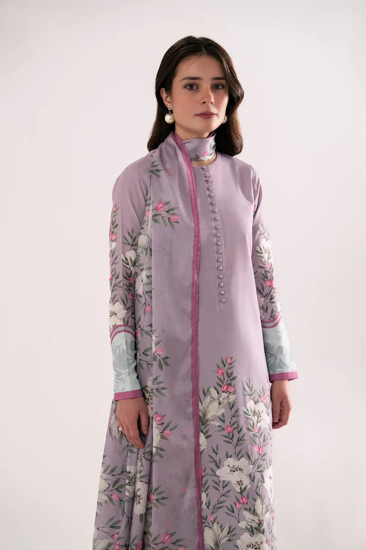 3 Piece Cambric Suit-Printed