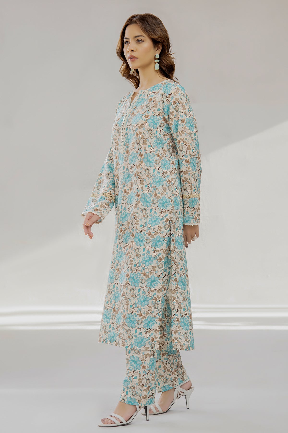 2 Piece Lawn Suit-Printed (Pret)