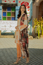 3 Piece Cambric Suit-Printed