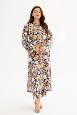 2 Piece Acrylic Wool Suit-Printed