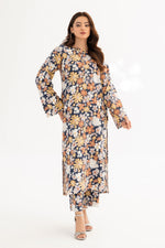 2 Piece Acrylic Wool Suit-Printed