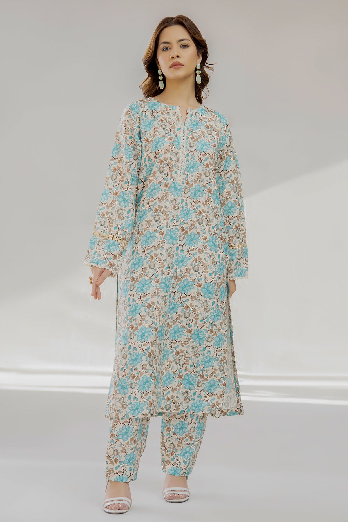 2 Piece Lawn Suit-Printed (Pret)
