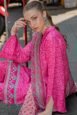 3 Piece Cambric Suit-Printed