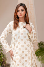 Khaddar Suit-Paste Printed Shirt