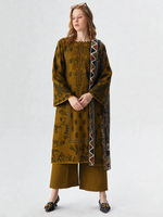 3 Piece Khaddar Suit-Printed