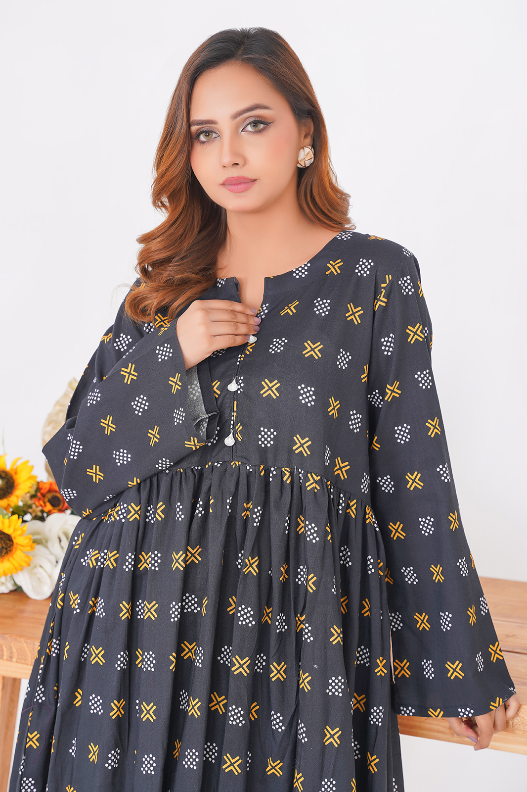 2 Piece Khaddar Suit-Printed