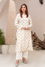 Khaddar Suit-Paste Printed Shirt