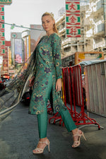 3 Piece Cambric Suit-Printed