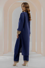 2 Piece Cotton Suit-Embroidered (Pret)