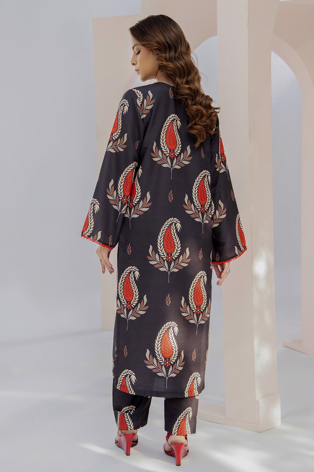 2 Piece Lawn Suit-Printed (Pret)