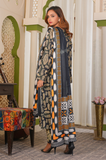 3 Piece Khaddar Suit-Printed