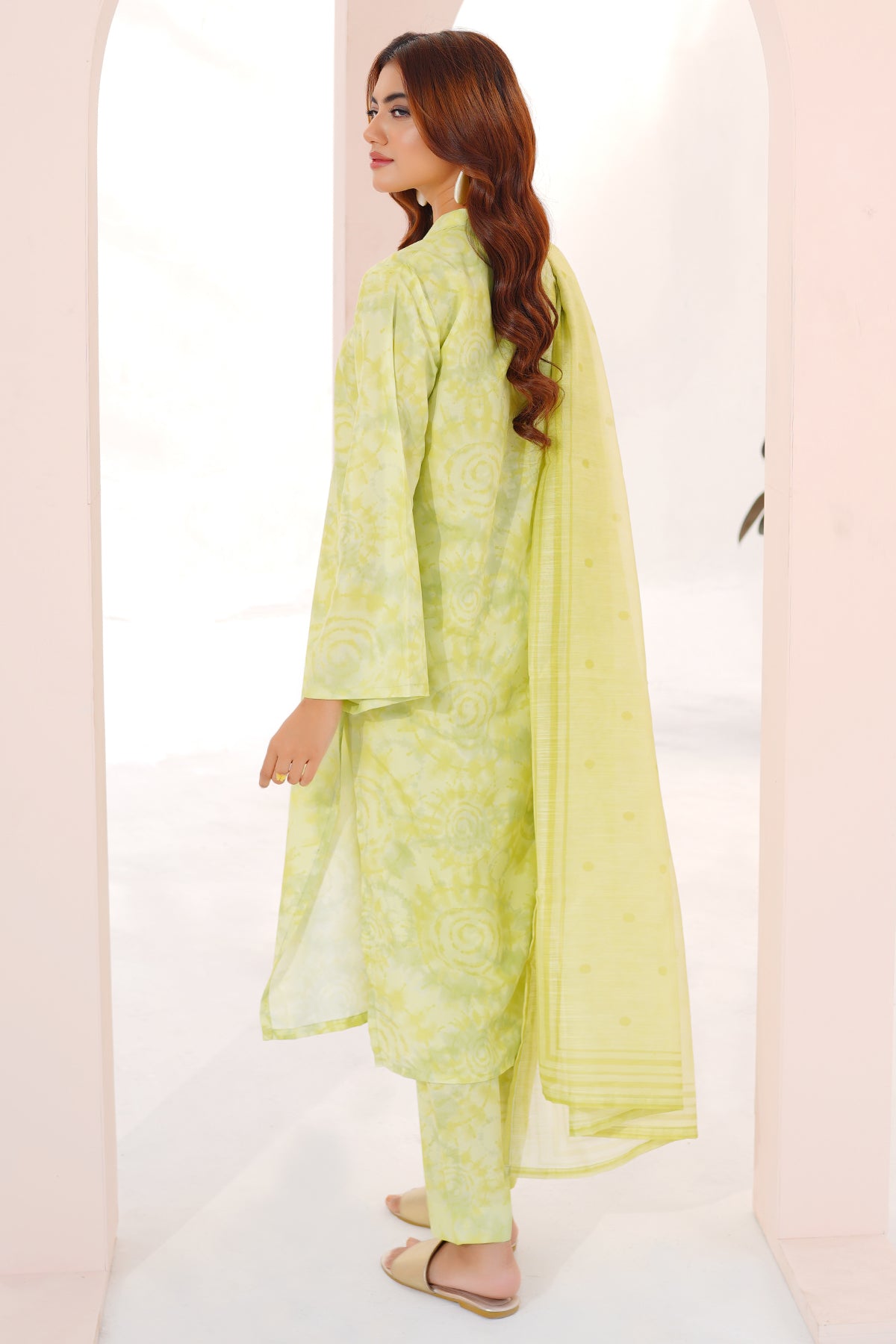 3 Piece Lawn Suit-Printed