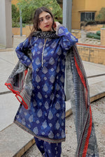 3 Piece Cambric Suit-Printed