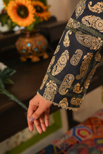 3 Piece Khaddar Suit-Printed