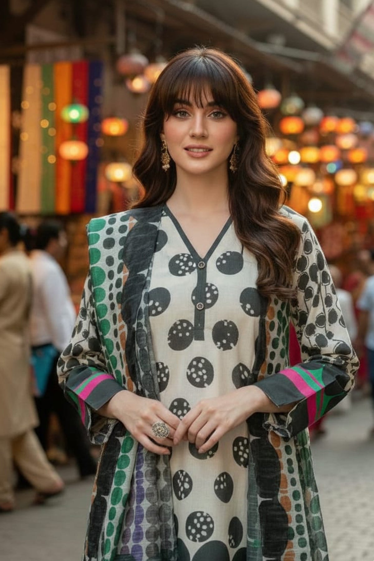 3 Piece Lawn Suit-Printed