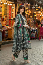 3 Piece Lawn Suit-Printed