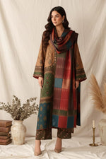 3 Piece Khaddar Suit-Printed