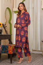 2 Piece Khaddar Suit-Printed