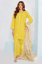 3 Piece Cambric Suit-Printed