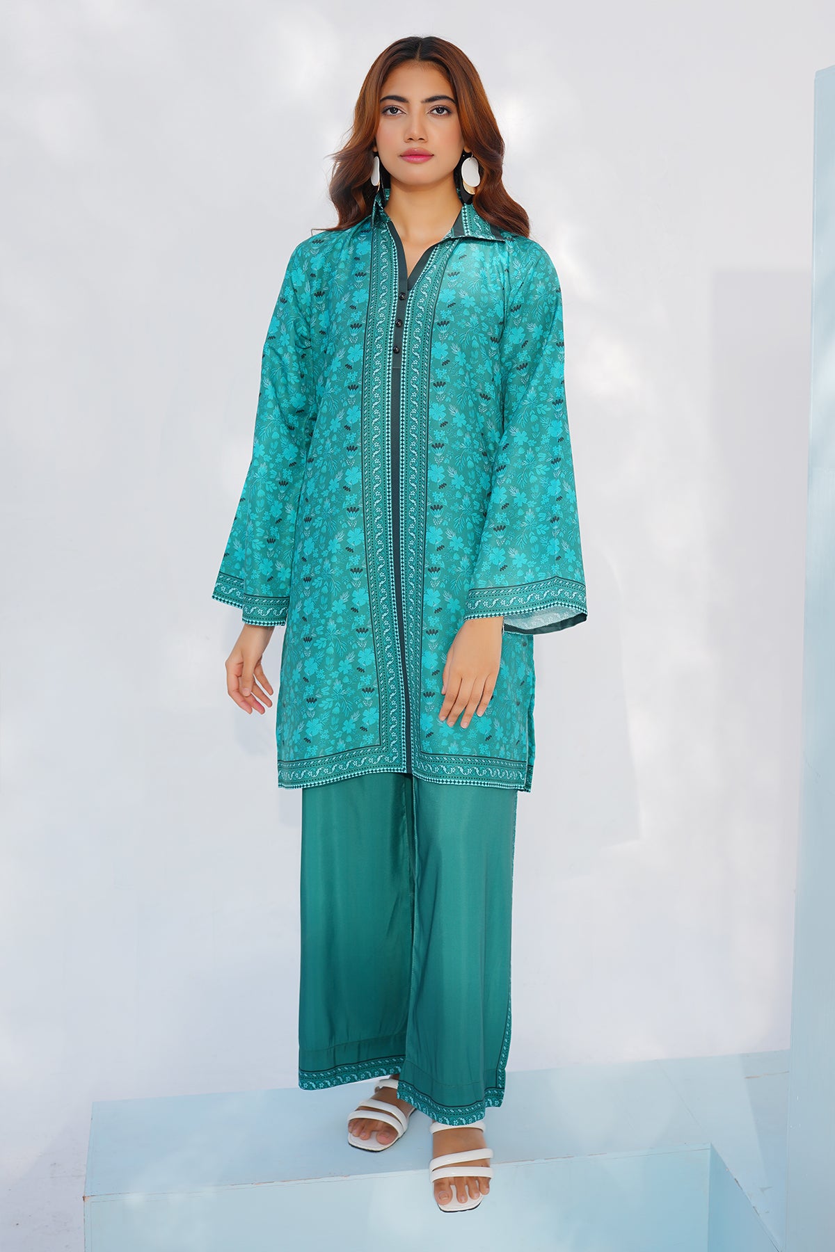 2 Piece Lawn Suit-Printed (Pret)