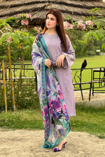 3Pc - Embroidered Zarri Lawn Dress